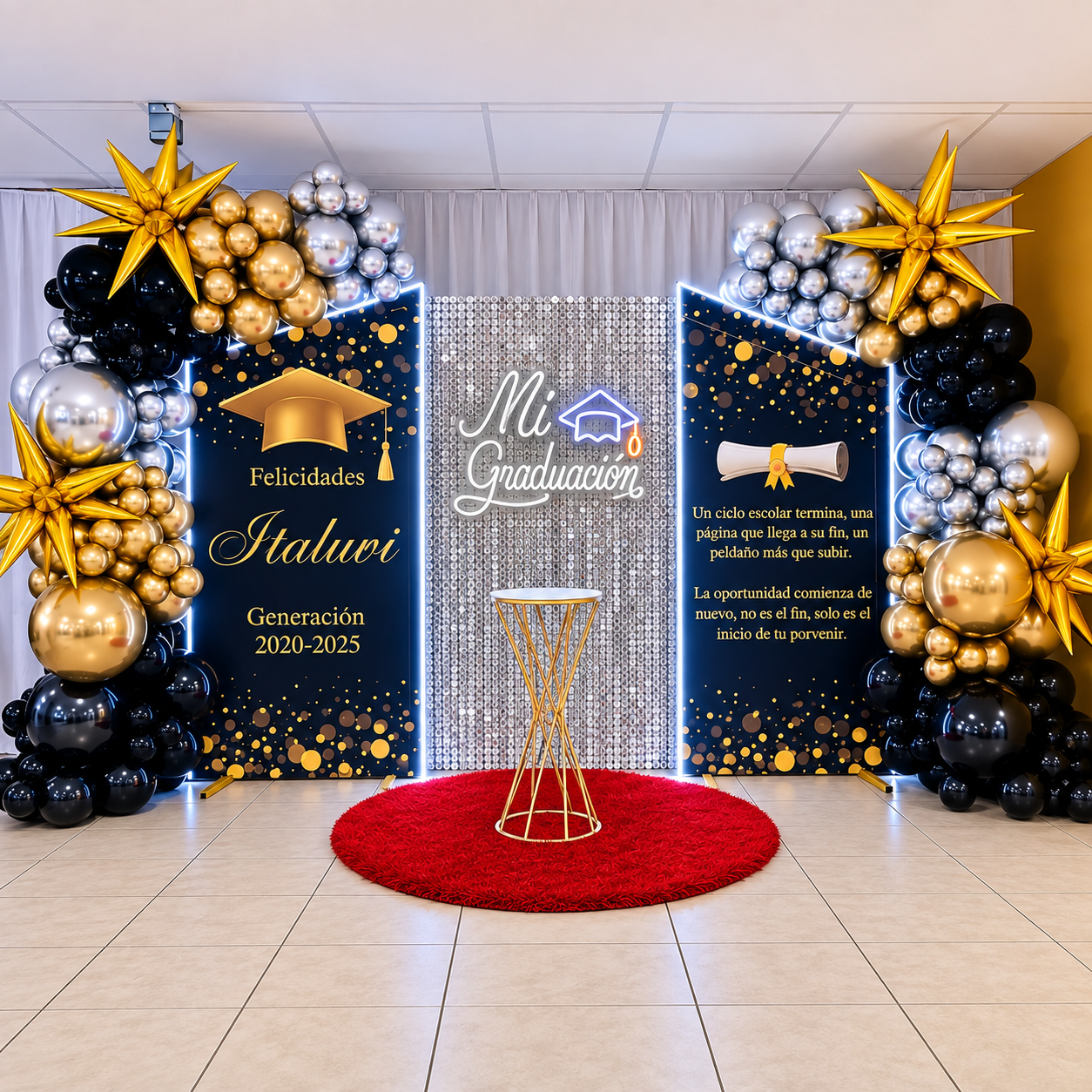  Foto de decoracion Glamour para evento en Buenos Aires